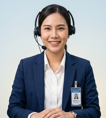 Royalsea Sricharoen customer service team