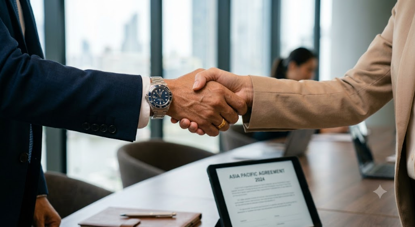 Business partnership built on trust